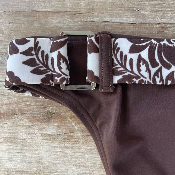Vintage Victoria Secret Brown and Floral Bottoms - Picture 3 of 5
